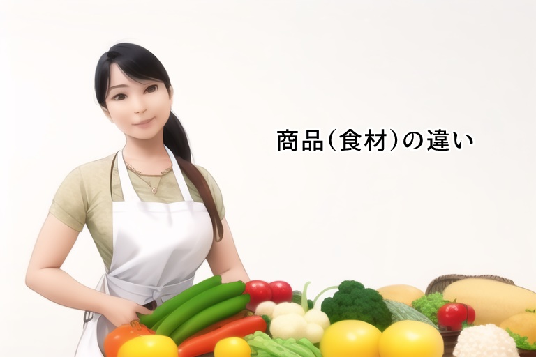 コープデリとパルシステムの商品の違い