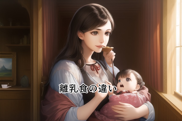 離乳食の違い